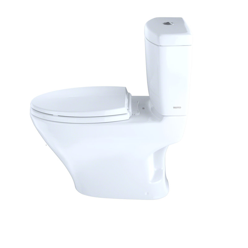 toto aquia dual flush elongated two piece toilet